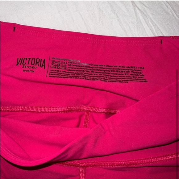 Pink Victoria Sport Leggings - Picture 3 of 3